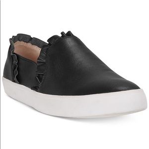 Kate Spade black slip on sneakers size 9
